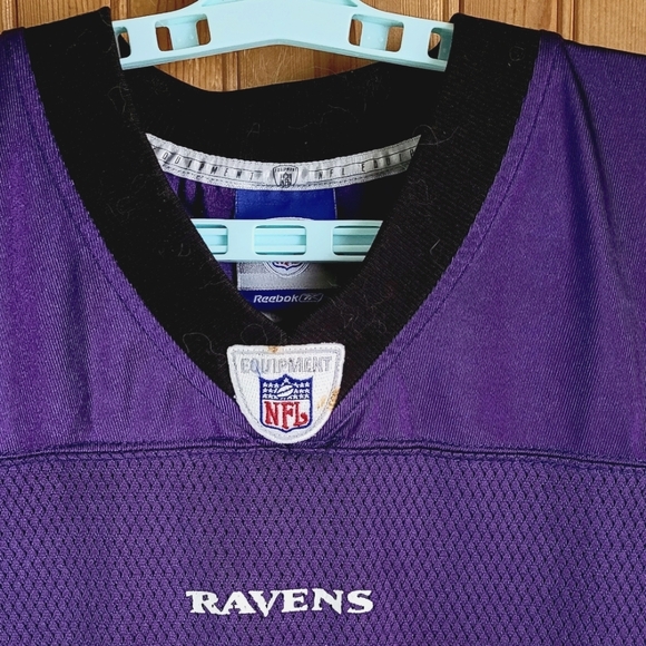 Reebok Purple Baltimore Ravens NFL Jersey #52 Ray Lewis Adult Large - Picture 3 of 10